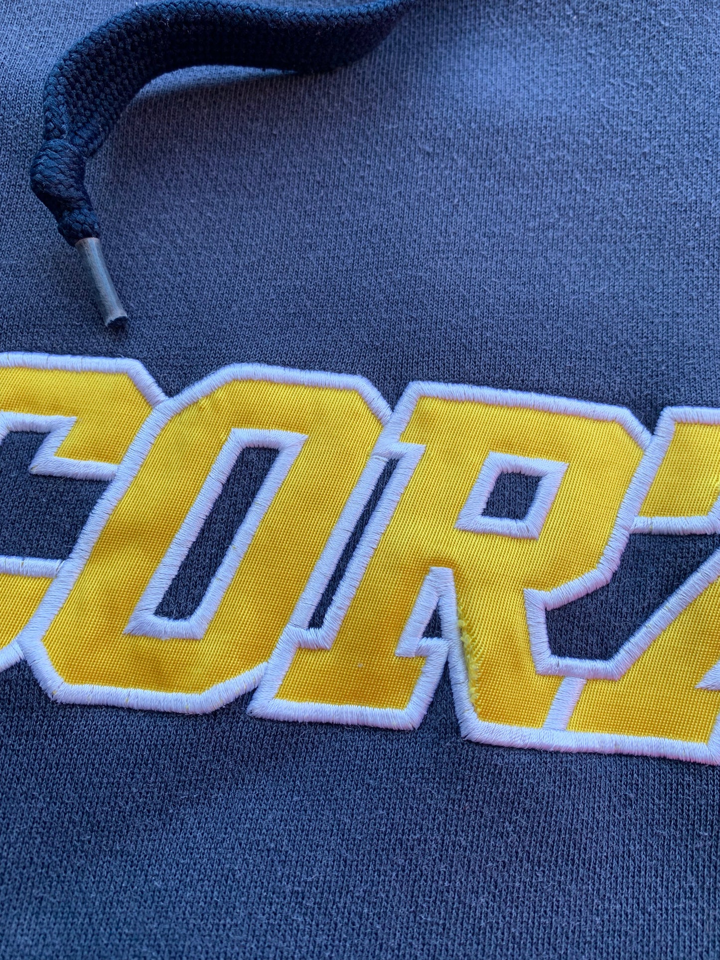 Nike 2000s Cortez COR72Z Distressed Navy Hoodie