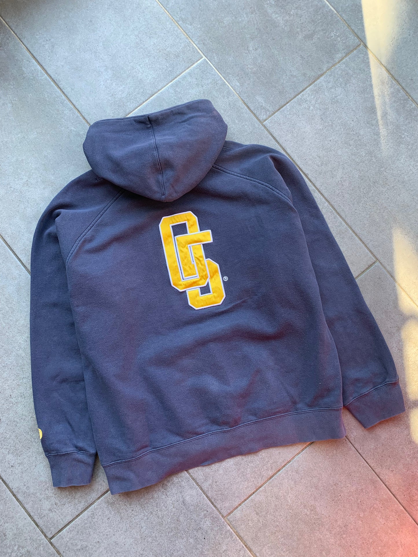 Nike 2000s Cortez COR72Z Distressed Navy Hoodie