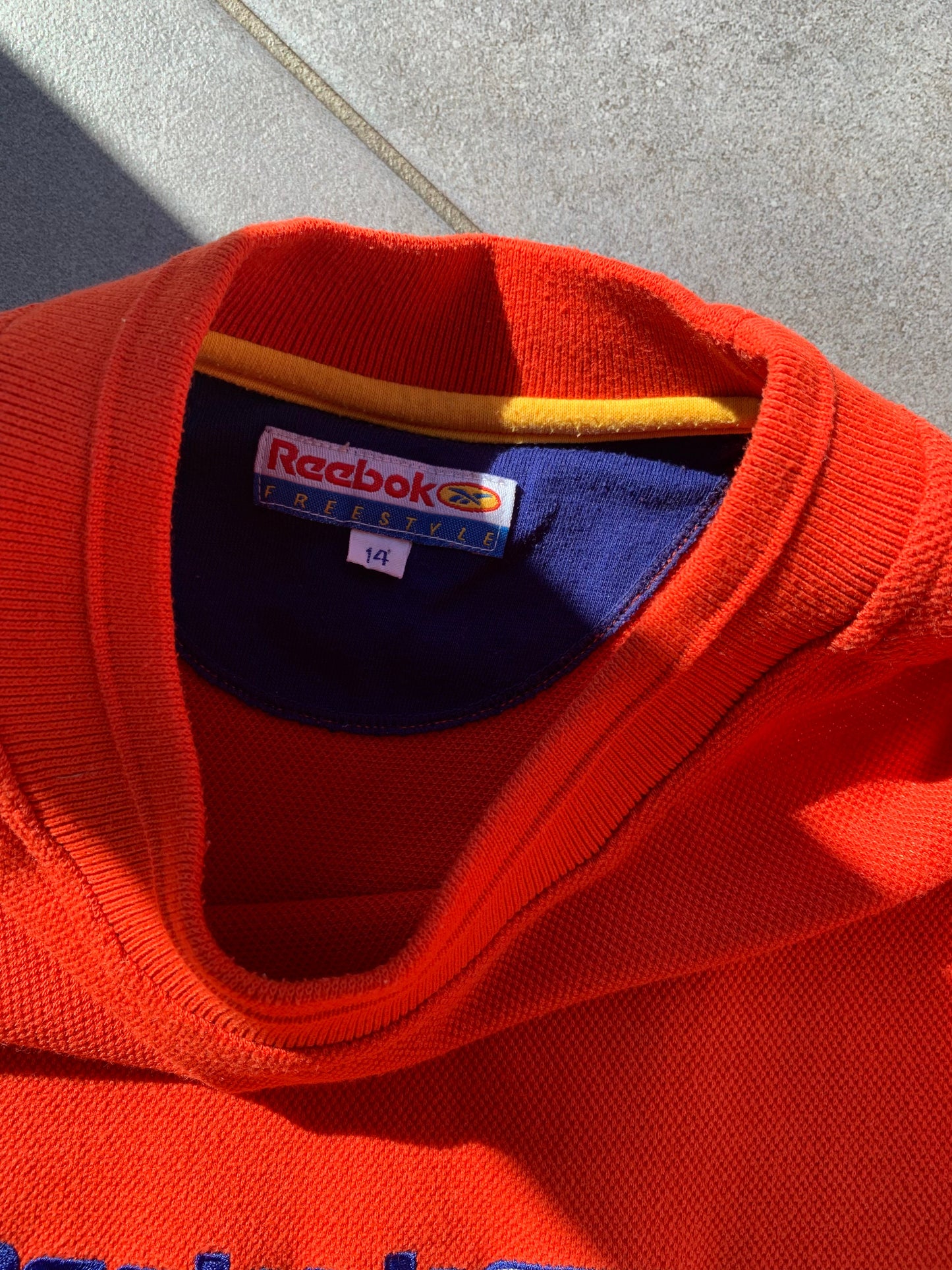 1990s Vintage Red Reebok T-Shirt