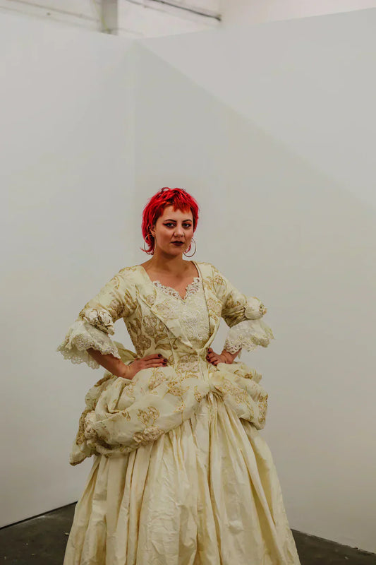 1980s Vintage Costume Renaissance Dress
