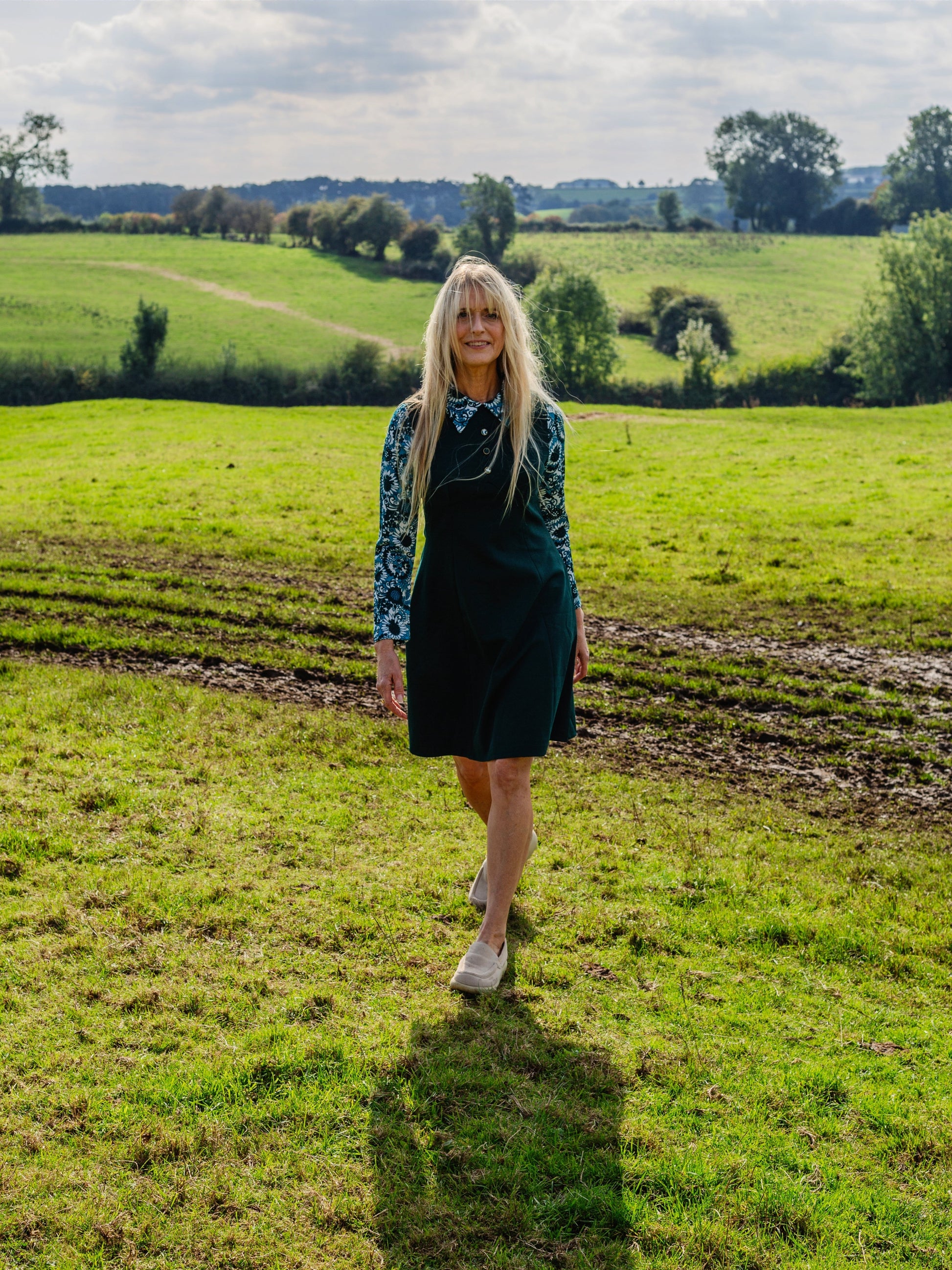 vintage shift dress Indigo The Jean Keyhole Shift Dress brings vintage charm to a modern silhouette Smak Parlour Plus Size Black