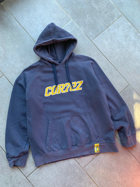 Nike 2000s Cortez COR72Z Distressed Navy Hoodie
