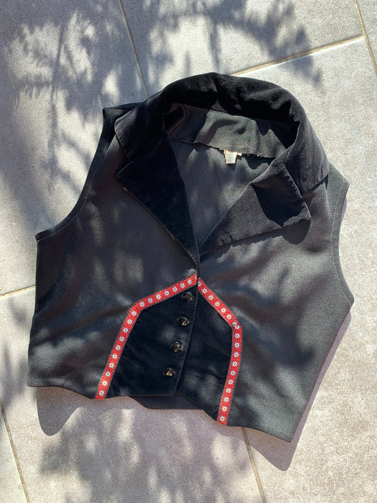 70s Vintage Two Piece - Skirt & Waistcoat