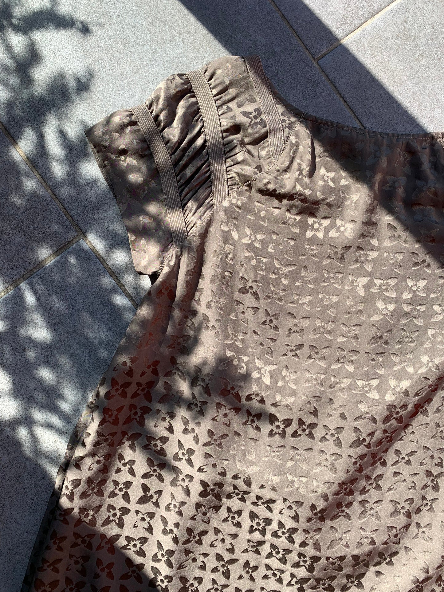 Marc Jacobs Slate Brown Silk Dress