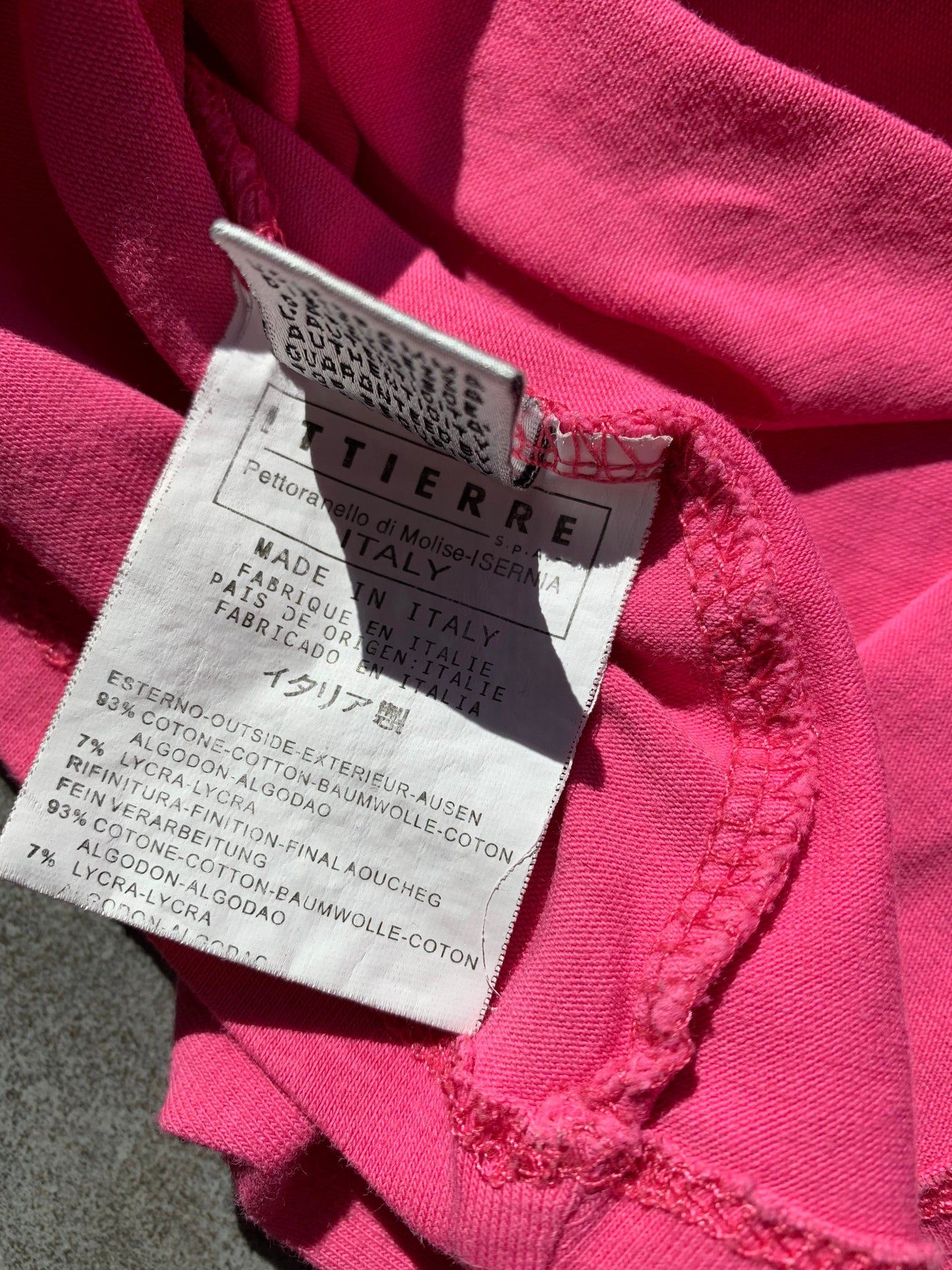 D&G Dolce&Gabbana 'Shopping Makes Me Feel Better' Pink Tee