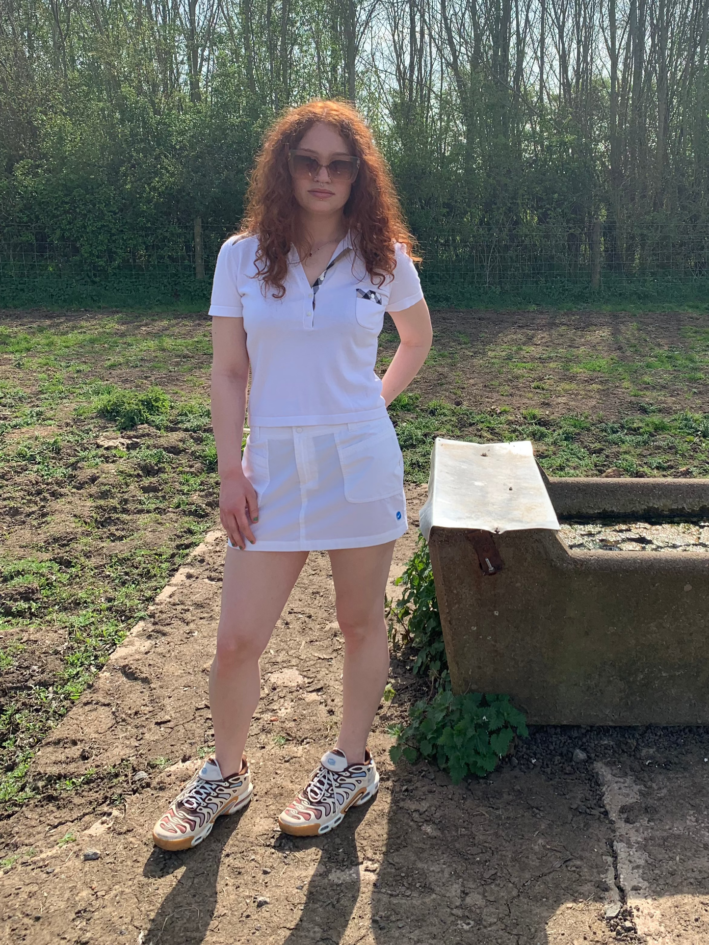 Nike 2000s Mini Skirt With Embroidered Logo