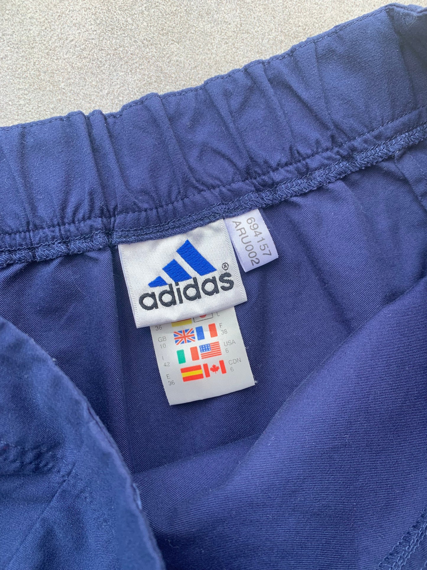 Adidas 2001 Navy Sports Mini Skirt
