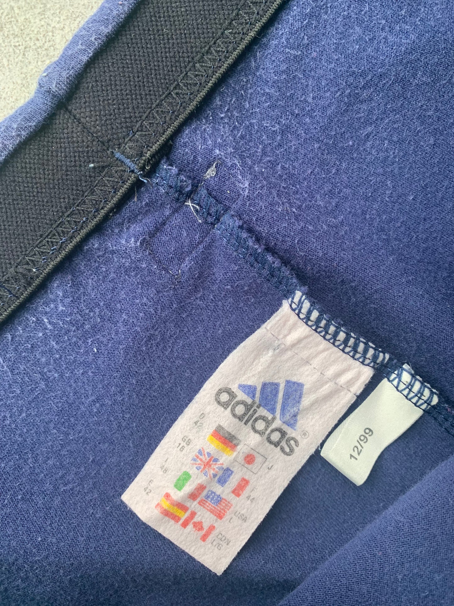 1999 Navy Adidas Cycling Shorts