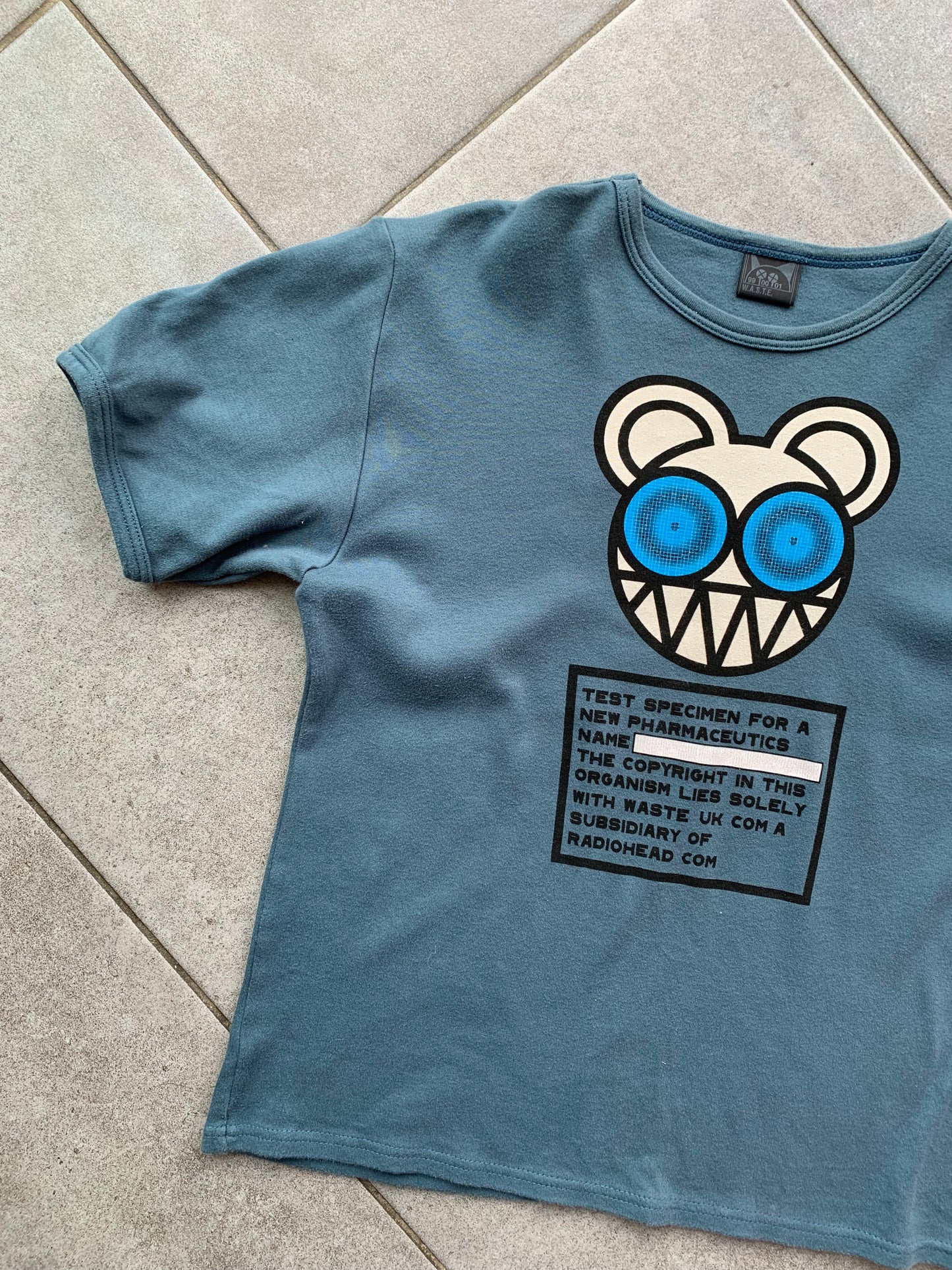 Radiohead 99/00/01 W.A.S.T.E Merch Tee