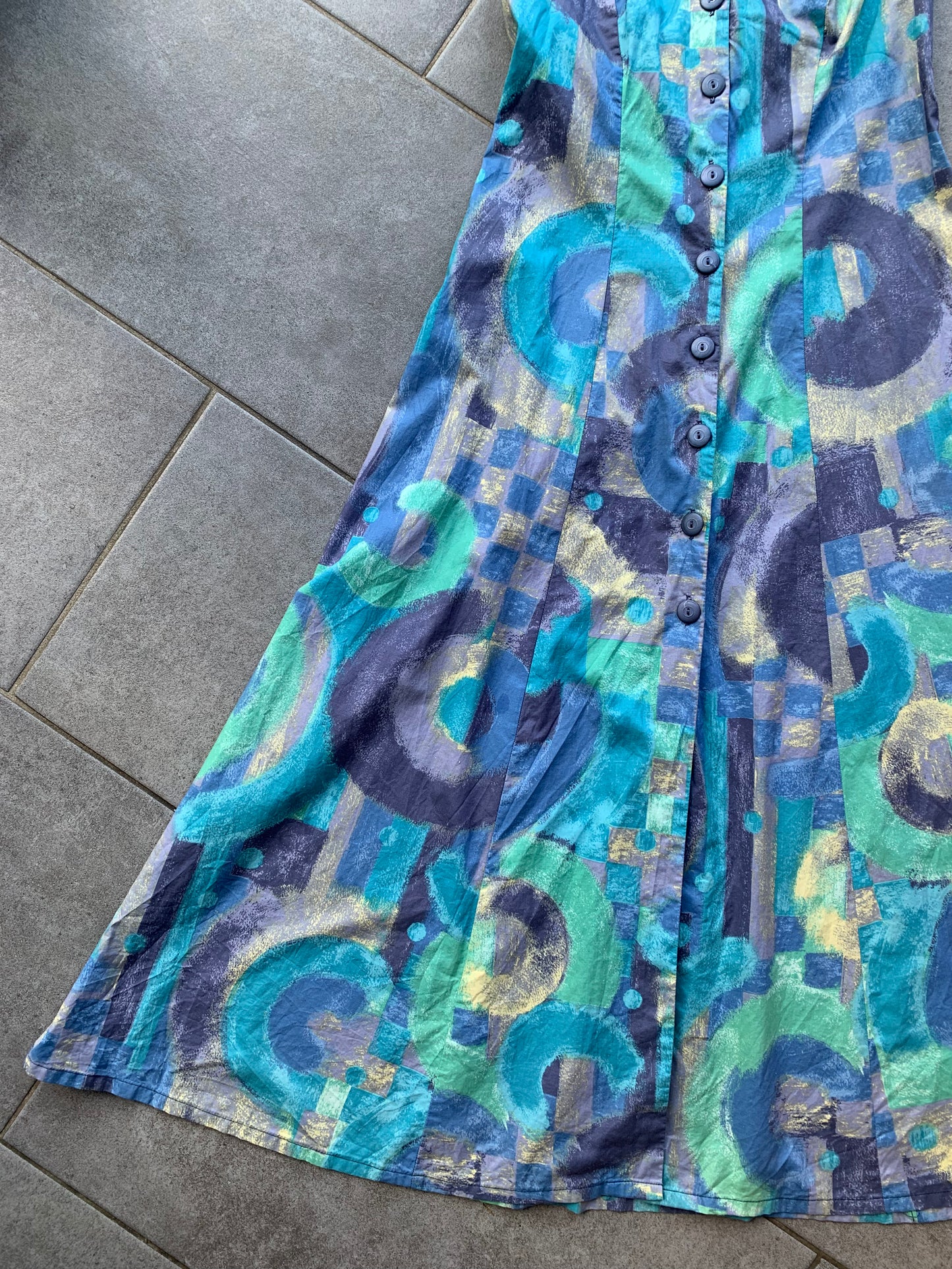 90s Vintage Laura Ashley Halter Neck Dress