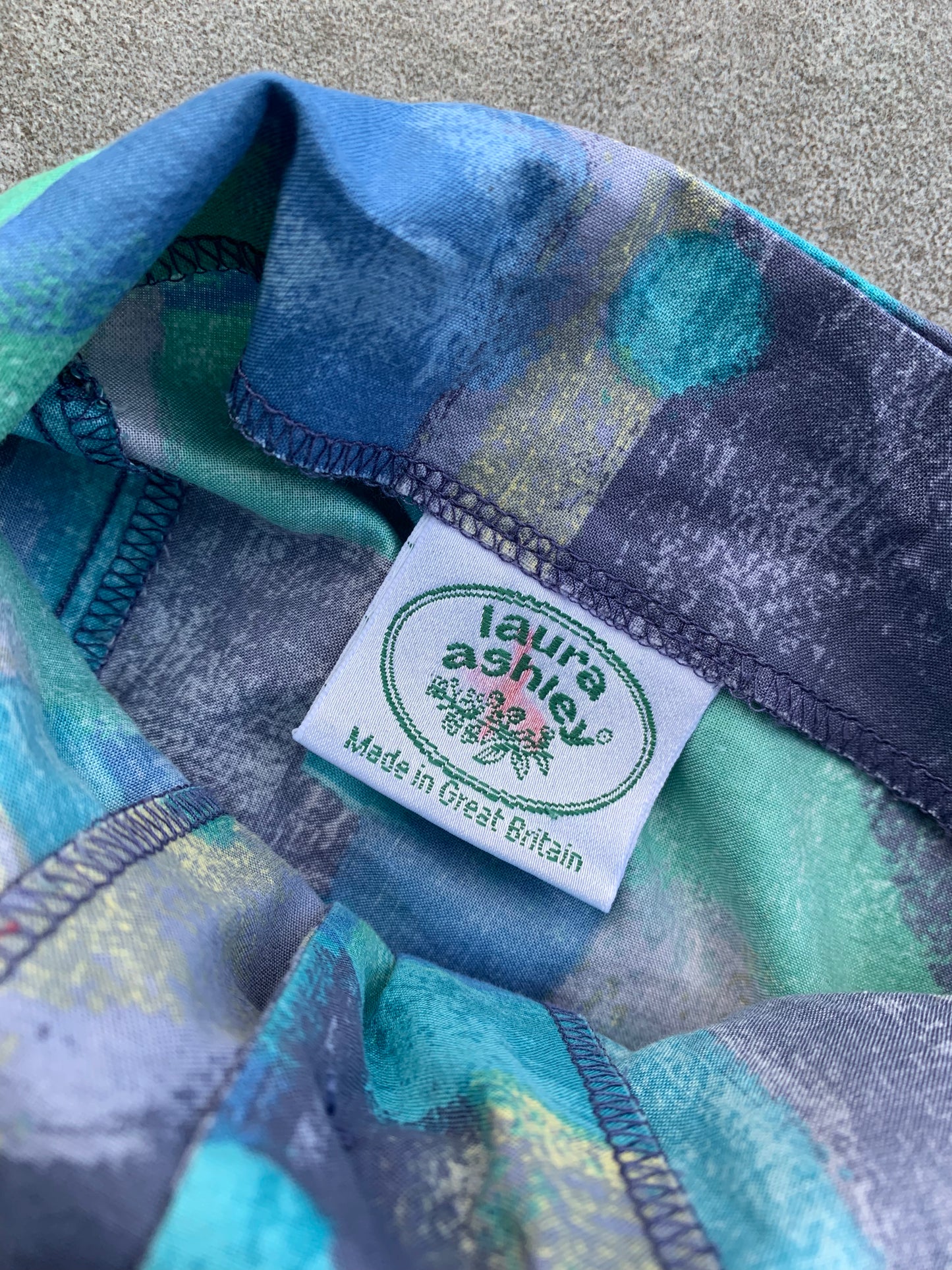 90s Vintage Laura Ashley Halter Neck Dress
