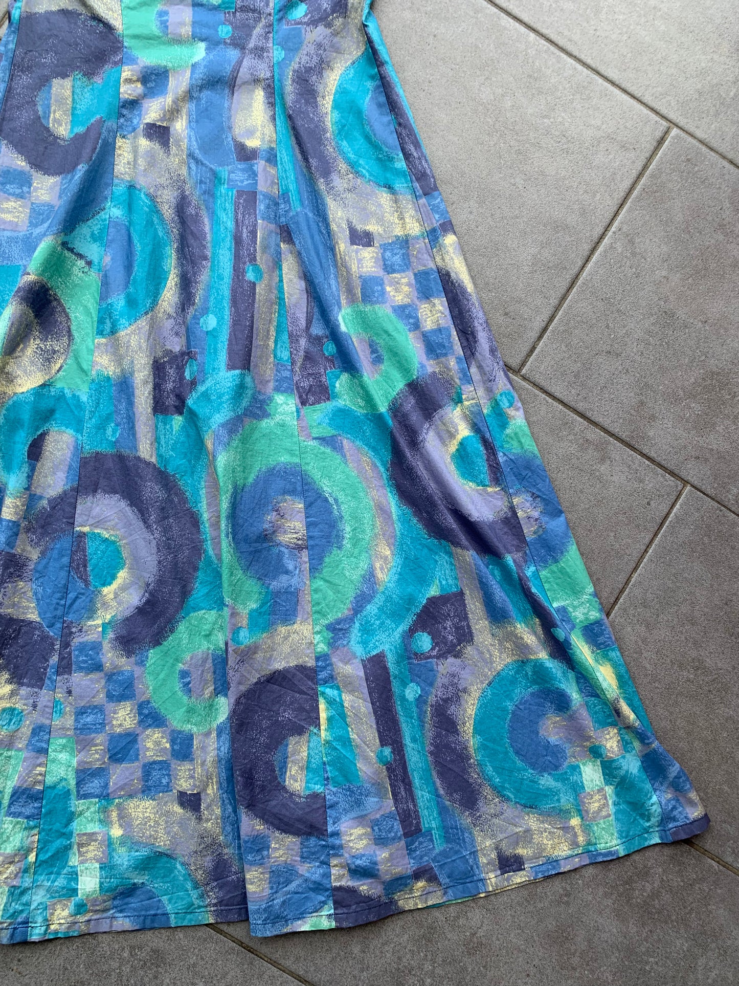 90s Vintage Laura Ashley Halter Neck Dress